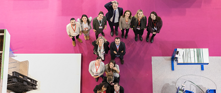 L’équipe salon INTRALOGISTICS